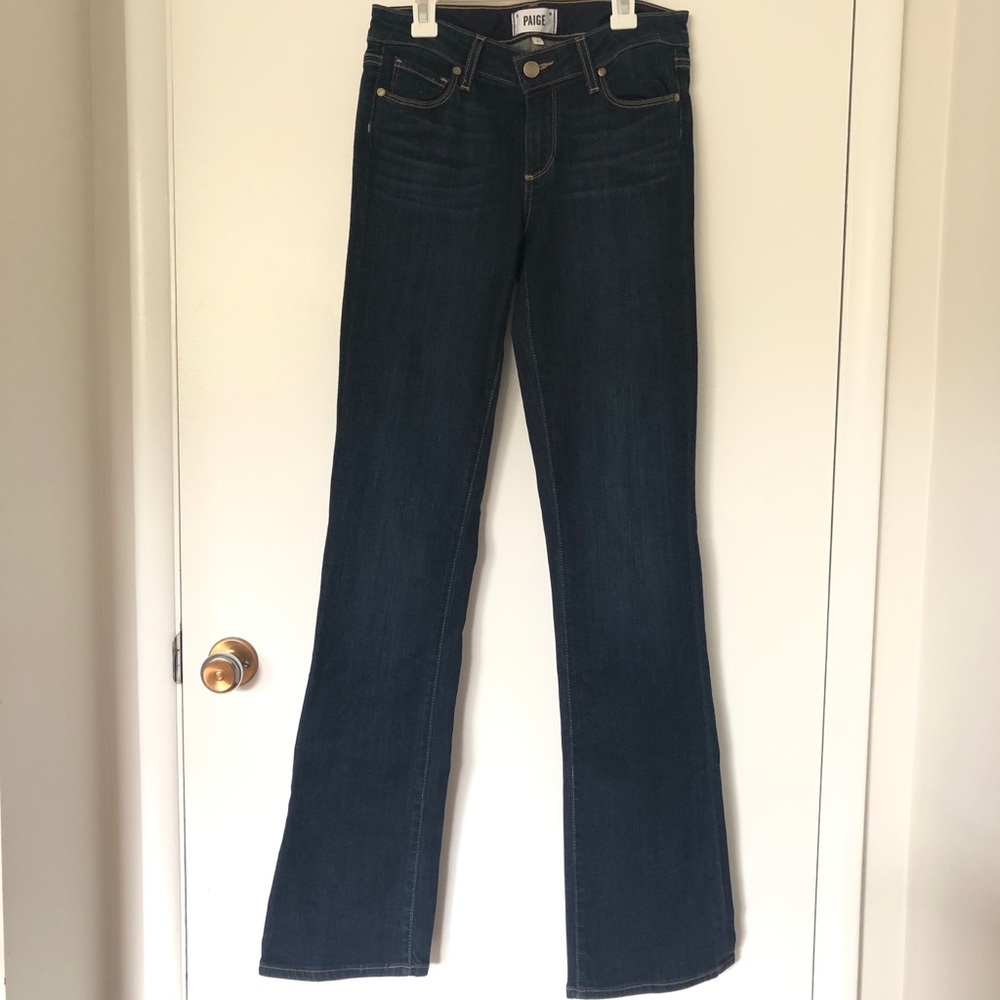 Paige Low Rise Jeans Size 27